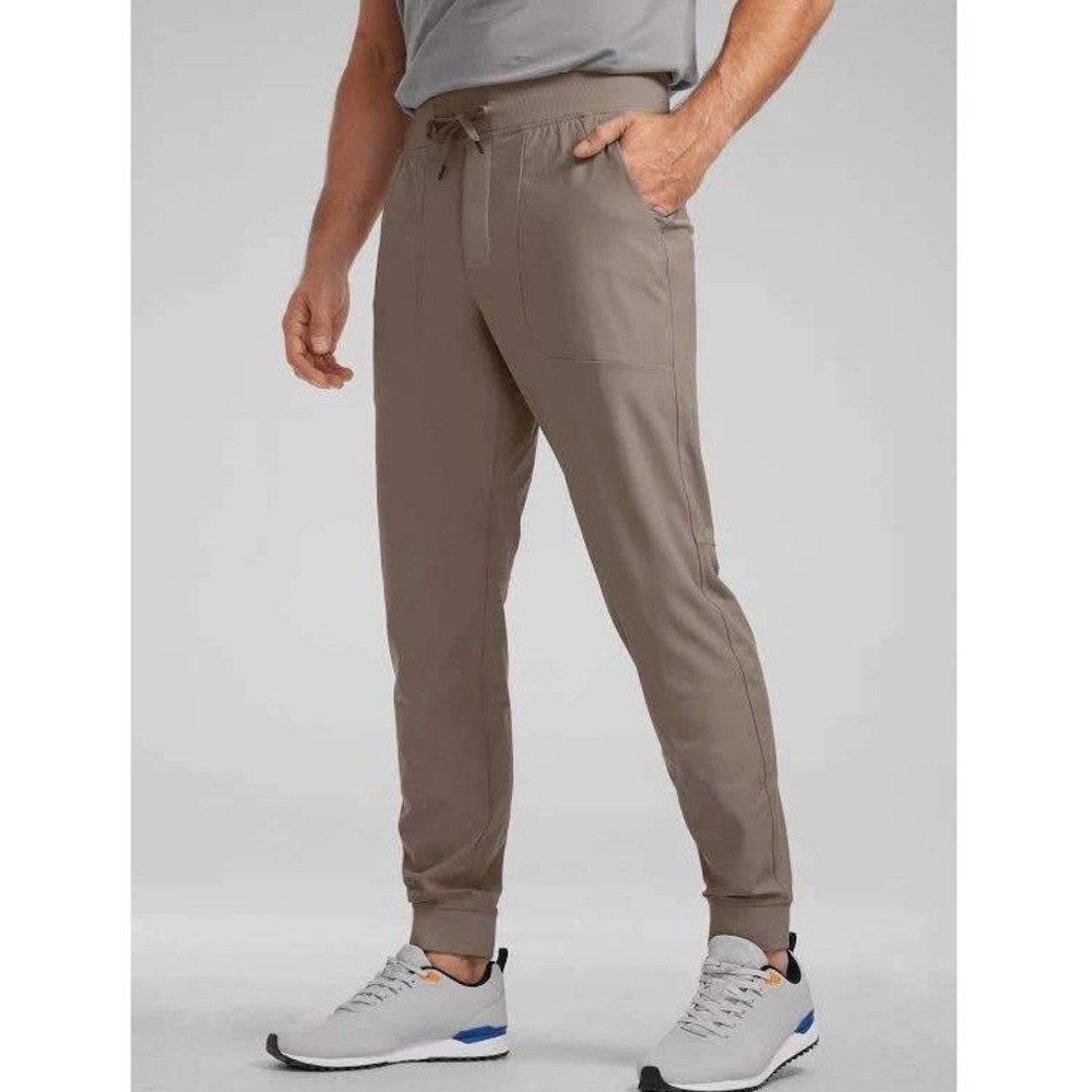 CRZ YOGA All-Day Comfy Golf Jogger XL Men's Slim Fit Stretch Pants Nomad Grey